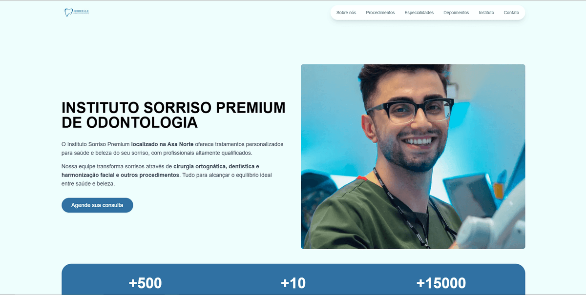 Site Odontologia